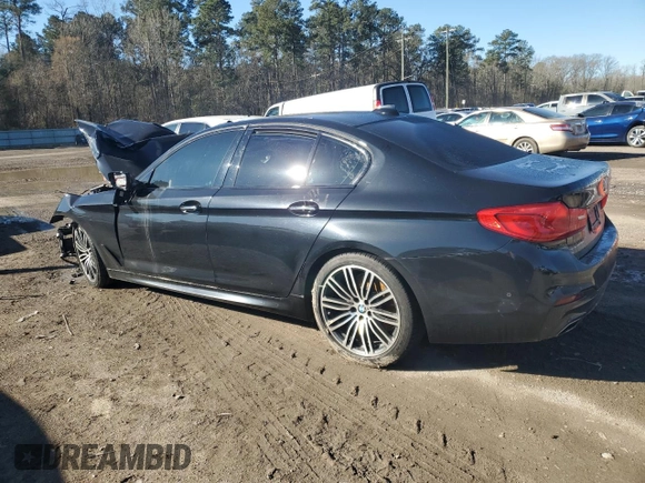 2017 BMW 5 Series 540i with VIN WBAJE5C37HG914383, listed as a Copart auction lot 46895345 with Not provided miles and Salvage title. Bid and sale history available at DreamBid. Image 2.