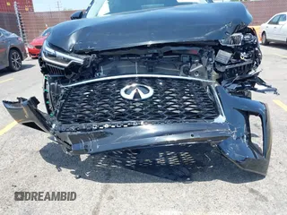 2023 Infiniti QX60 Luxe with VIN 5N1DL1FR2PC332501, listed as a IAAI auction lot 42486078 with 5,842 mi miles and . Bid and sale history available at DreamBid. Image 6.
