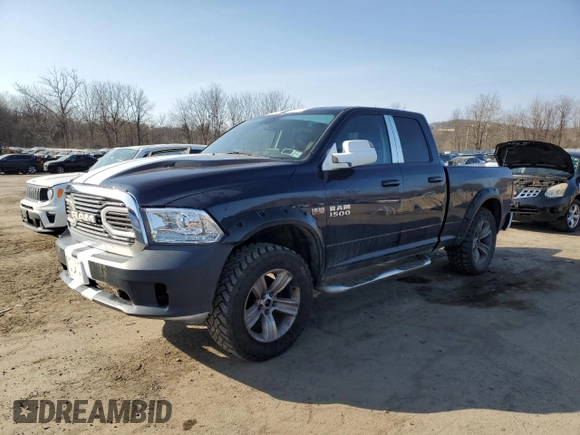 2013 Ram 1500 Sport with VIN 1C6RR7HT3DS553909, listed as a Copart auction lot 49072215 with 179,976 mi miles and Salvage title. Bid and sale history available at DreamBid. Image 1.
