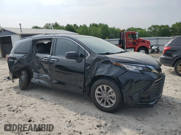2022 Toyota Sienna XLE с VIN 5TDYRKEC6NS112524, выставлен на аукционе Copart как лот 59912095 с пробегом Не указан миль и Списание • Salvage title. История ставок и продаж доступна на DreamBid. Изображение 4.