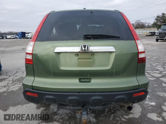 2008 Honda CR-V EX with VIN JHLRE48558C072146, listed as a Copart auction lot 45788765 with 215,014 mi miles and Salvage Title. Bid and sale history available at DreamBid. Image 6.