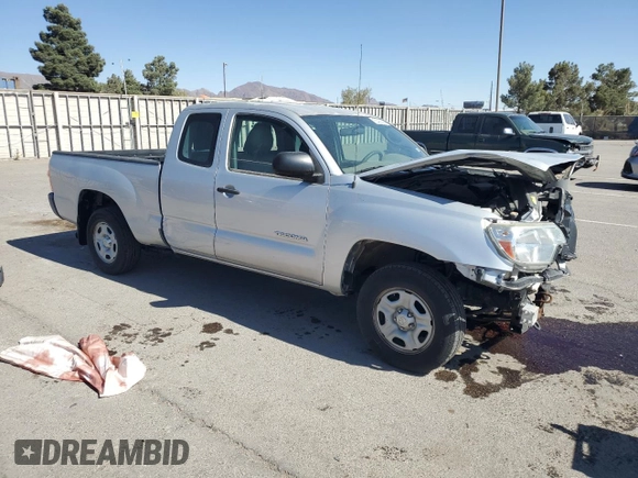 2013 Toyota Tacoma with VIN 5TFTX4CN4DX030669, listed as a Copart auction lot 55403805 with 27,390 mi miles and Salvage title. Bid and sale history available at DreamBid. Image 4.