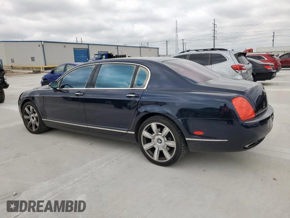 2006 Bentley Flying Spur with VIN SCBBR53W26C034950, listed as a Copart auction lot 58192825 with 45,060 mi miles and Salvage title. Bid and sale history available at DreamBid. Image 2.