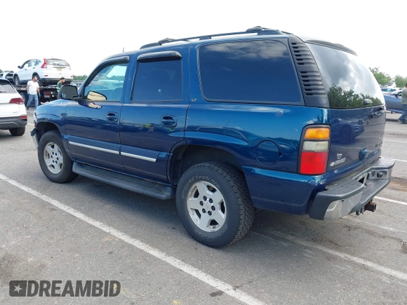2005 Chevrolet Tahoe LT with VIN 1GNEK13T65J245762, listed as a IAAI auction lot 42796550 with 258,285 mi miles and . Bid and sale history available at DreamBid. Image 3.