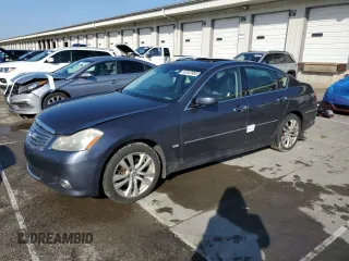 2008 Infiniti M with VIN JNKAY01F68M652818, listed as a Copart auction lot 52622965 with Not provided miles and Salvage title. Bid and sale history available at DreamBid. Image 1.
