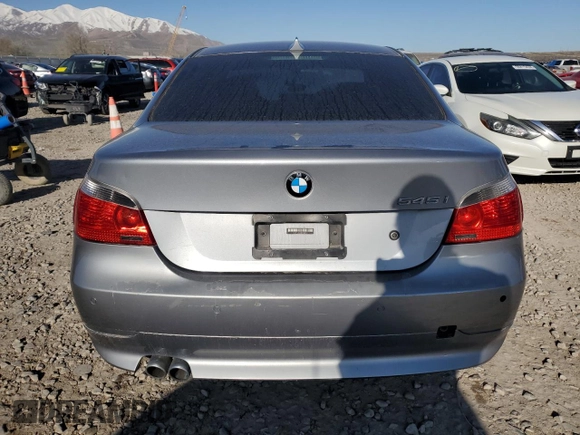 2005 BMW 5 Series 545i with VIN WBANB33575CN66751, listed as a Copart auction lot 49943644 with Not Provided miles and Salvage Title. Bid and sale history available at carsss.com. Image 6.