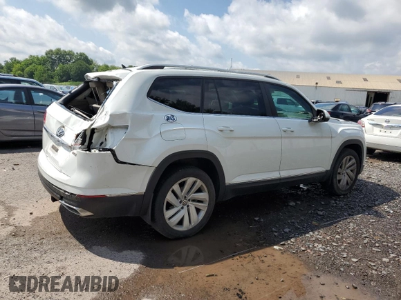 2021 Volkswagen Atlas SEL с VIN 1V2BP2CA8MC563286, выставлен на аукционе Copart как лот 62472965 с пробегом 42 355 миль миль и Списание • Salvage title. История ставок и продаж доступна на DreamBid. Изображение 3.