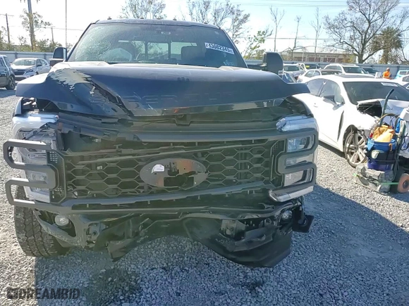 2023 Ford Super Duty F-350 SRW XL with VIN 1FT8W3BT8PEE19236, listed as a Copart auction lot 43082345 with 19,728 mi miles and Salvage Title. Bid and sale history available at carsss.com. Image 11.