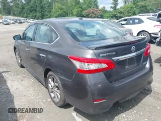 2014 Nissan Sentra SV with VIN 3N1AB7AP5EY278198, listed as a IAAI auction lot 42491250 with 154,250 mi miles and . Bid and sale history available at DreamBid. Image 3.