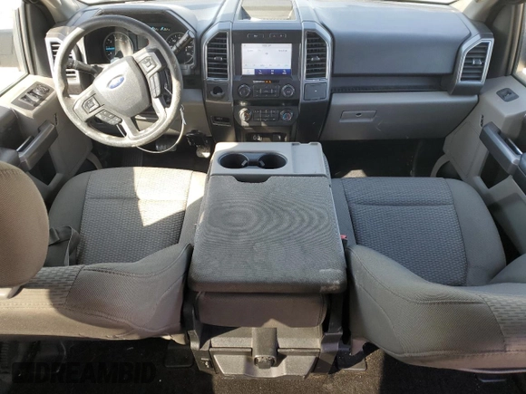 2020 Ford F-150 XL with VIN 1FTEW1C4XLFA23862, listed as a Copart auction lot 45156215 with 104,872 mi miles and Salvage Title. Bid and sale history available at carsss.com. Image 8.