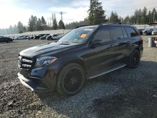2017 Mercedes-Benz GLS with VIN 4JGDF7FE0HA755288, listed as a Copart auction lot 87901615 with 60,886 mi miles and Clean Title. Bid and sale history available at carsss.com. Image 1.