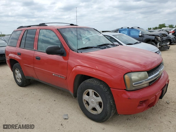 2002 Chevrolet TrailBlazer LTZ with VIN 1GNDT13S922268250, listed as a Copart auction lot 52828195 with 137,869 mi miles and Salvage Title. Bid and sale history available at carsss.com. Image 4.