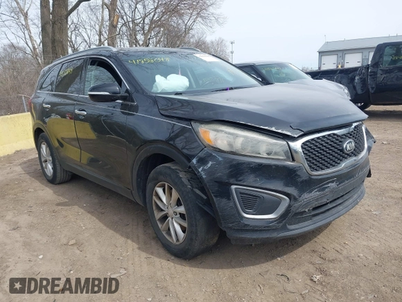 2016 Kia Sorento LX with VIN 5XYPG4A39GG064648, listed as a IAAI auction lot 41858048 with 174,570 mi miles and . Bid and sale history available at carsss.com. Image 1.