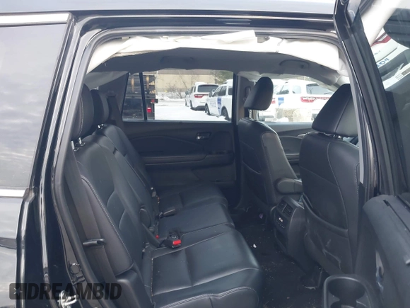 2020 Honda Pilot EX-L z VIN 5FNYF6H50LB022798, wystawiony jako IAAI lot #41592012 z przebiegiem 67 045 mil mil oraz . Historia ofert i sprzedaży dostępna na DreamBid. Obrazek 8.