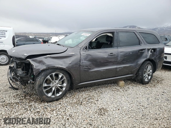 2020 Dodge Durango GT Plus с VIN 1C4RDHDGXLC259745, выставлен на аукционе Copart как лот 48559235 с пробегом 91 880 миль миль и Списание • Salvage title. История ставок и продаж доступна на DreamBid. Изображение 1.