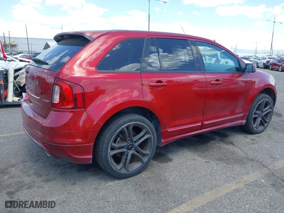 2014 Ford Edge Sport with VIN 2FMDK3AK4EBB00827, listed as a IAAI auction lot 41960737 with 114,808 mi miles. Bid and sale history available at carsss.com. Image 4.