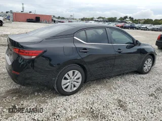 2024 Nissan Sentra S with VIN 3N1AB8BV9RY205649, listed as a Copart auction lot 46644935 with 4,200 mi miles and Salvage Title. Bid and sale history available at carsss.com. Image 3.