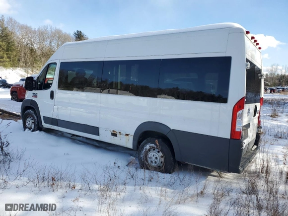 2015 Ram ProMaster Cargo Van with VIN 3C6URVJG6FE514233, listed as a Copart auction lot 42591065 with 109,827 mi miles and Clean Title. Bid and sale history available at carsss.com. Image 2.