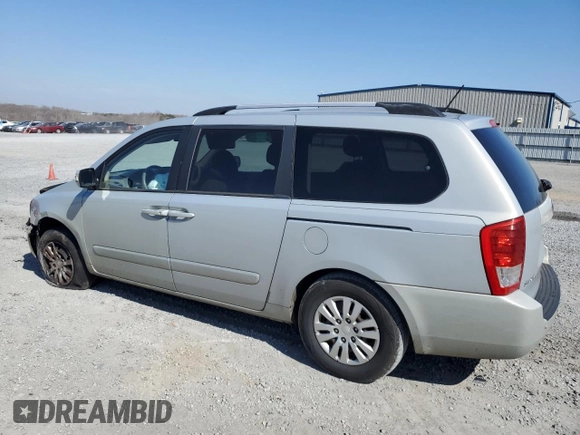 2014 Kia Sedona LX with VIN KNDMG4C72E6544985, listed as a Copart auction lot 48671815 with 139,623 mi miles and Salvage Title. Bid and sale history available at carsss.com. Image 2.