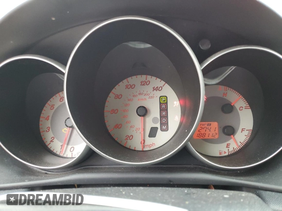 2008 Mazda 3 i Sport with VIN JM1BK12F581782392, listed as a Copart auction lot 44951295 with 188,112 mi miles and Non Repairable. Bid and sale history available at DreamBid. Image 9.
