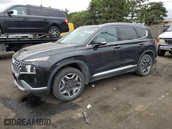 2023 Hyundai Santa Fe Hybrid Limited with VIN 5NMS5DA1XPH002065, listed as a Copart auction lot 59898194 with 37,169 mi miles and Salvage Title. Bid and sale history available at carsss.com. Image 1.