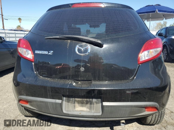 2013 Mazda Mazda2 Sport with VIN JM1DE1KZ2D0163324, listed as a Copart auction lot 50420565 with 184,184 mi miles and Salvage Title. Bid and sale history available at carsss.com. Image 6.