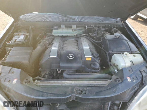 2001 Mercedes-Benz M-Class AMG with VIN 4JGAB74E01A242078, listed as a Copart auction lot 64102894 with 144,519 mi miles and Salvage Title. Bid and sale history available at carsss.com. Image 12.