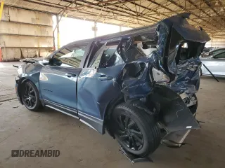 2024 Chevrolet Equinox LS z VIN 3GNAXHEG8RL373976, wystawiony jako Copart lot #54195365 z przebiegiem 26 933 mil mil oraz Szkoda całkowita • Salvage title. Historia ofert i sprzedaży dostępna na DreamBid. Obrazek 2.
