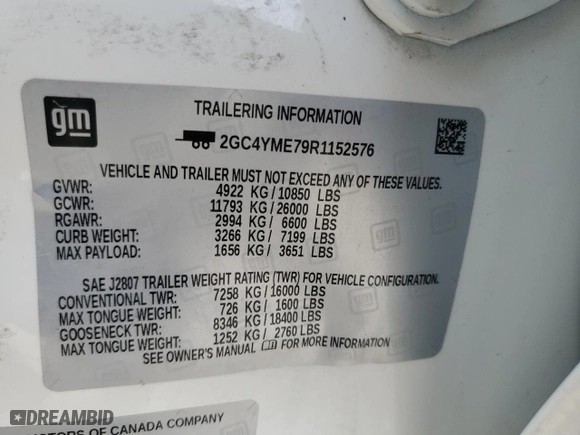 2024 Chevrolet Silverado 2500HD Custom with VIN 2GC4YME79R1152576, listed as a Copart auction lot 51583095 with 0 mi miles and Salvage Title. Bid and sale history available at carsss.com. Image 12.
