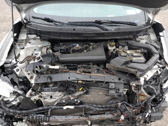 2017 Nissan Rogue SV with VIN KNMAT2MV3HP578478, listed as a Copart auction lot 52212015 with 81,886 mi miles and Salvage Title. Bid and sale history available at carsss.com. Image 13.