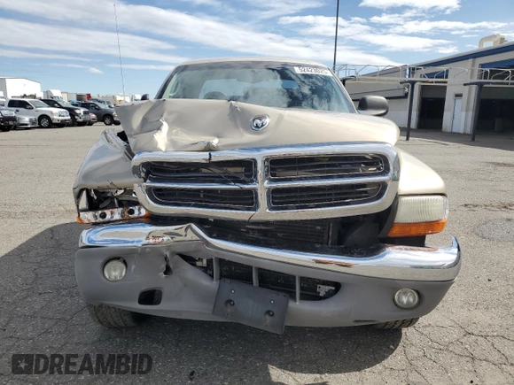 2004 Dodge Dakota SLT with VIN 1D7HG48N24S528242, listed as a Copart auction lot 52423025 with 113,786 mi miles and Salvage title. Bid and sale history available at DreamBid. Image 5.