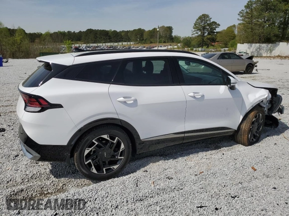 2024 Kia Sportage SX-Prestige with VIN 5XYK53DF9RG188888, listed as a Copart auction lot 51416955 with 16,285 mi miles and Salvage title. Bid and sale history available at DreamBid. Image 3.