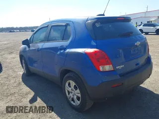 2016 Chevrolet Trax LS with VIN KL7CJKSB6GB609688, listed as a IAAI auction lot 41767569 with 86,315 mi miles. Bid and sale history available at carsss.com. Image 3.