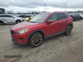 2016 Mazda CX-5 Grand Touring with VIN JM3KE2DY9G0678060, listed as a Copart auction lot 44690415 with 167,043 mi miles and Salvage Title. Bid and sale history available at carsss.com. Image 1.