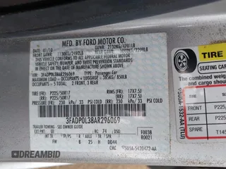 2010 Ford Fusion Hybrid с VIN 3FADP0L38AR296069, выставлен на аукционе IAAI как лот 42760565 с пробегом 94 994 миль миль и . История ставок и продаж доступна на DreamBid. Изображение 9.