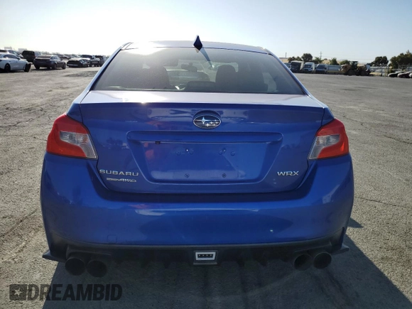 2015 Subaru WRX with VIN JF1VA1A65F9817356, listed as a Copart auction lot 62719375 with 143,518 mi miles and Salvage title. Bid and sale history available at DreamBid. Image 6.