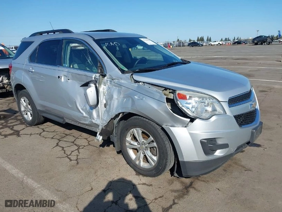 2012 Chevrolet Equinox LT w/1LT with VIN 2GNFLEEK4C6133856, listed as a IAAI auction lot 41754054 with 124,529 mi miles. Bid and sale history available at carsss.com. Image 1.
