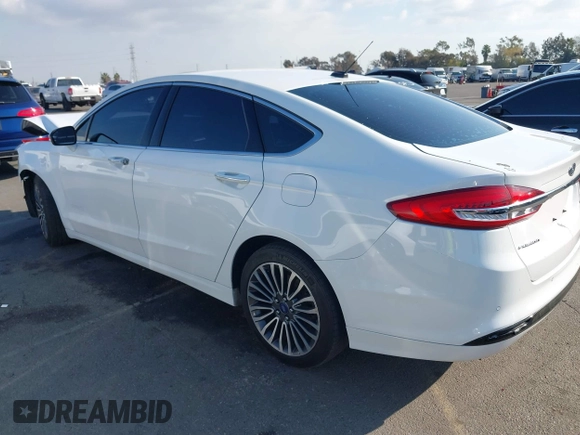 2018 Ford Fusion Titanium with VIN 3FA6P0RU0JR117158, listed as a IAAI auction lot 41435172 with 98,390 mi miles and . Bid and sale history available at DreamBid. Image 14.