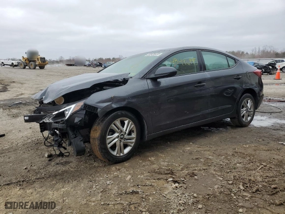 2020 Hyundai Elantra SEL with VIN 5NPD84LF6LH581058, listed as a Copart auction lot 48496995 with 110,391 mi miles and Clean Title. Bid and sale history available at carsss.com. Image 1.