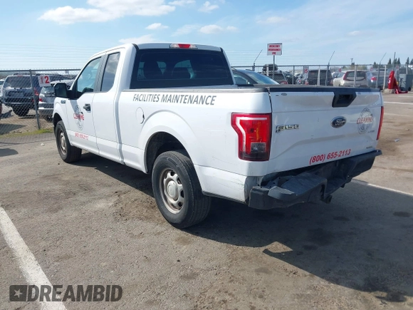 2016 Ford F-150 XL with VIN 1FTEX1C84GKD33082, listed as a IAAI auction lot 41834502 with 185,958 mi miles and . Bid and sale history available at carsss.com. Image 3.