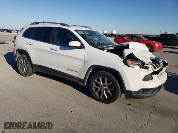 2016 Jeep Cherokee Latitude with VIN 1C4PJLCB1GW208034, listed as a Copart auction lot 45561445 with 139,307 mi miles and Salvage Title. Bid and sale history available at carsss.com. Image 4.