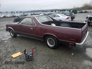 1980 Chevrolet El Camino z VIN 1W80KAK495561, wystawiony jako Copart lot #85526574 z przebiegiem 13 660 mil mil oraz Czysty tytuł • Clean title. Historia ofert i sprzedaży dostępna na DreamBid. Obrazek 2.
