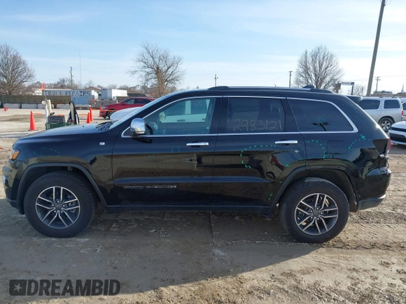 2019 Jeep Grand Cherokee Limited with VIN 1C4RJFBG7KC782834, listed as a IAAI auction lot 41822765 with 96,786 mi miles and . Bid and sale history available at DreamBid. Image 15.