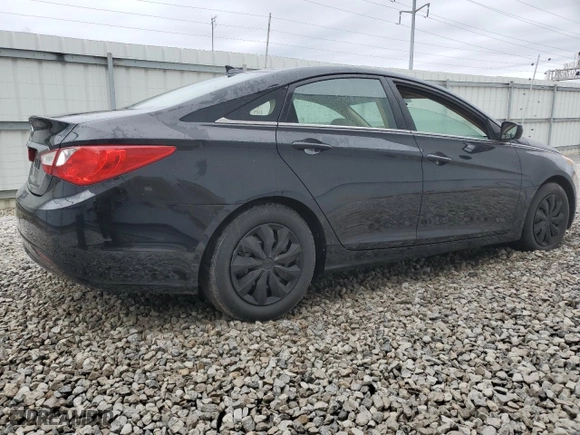 2012 Hyundai Sonata GLS with VIN 5NPEB4AC6CH486966, listed as a Copart auction lot 43039765 with 164,342 mi miles and Clean Title. Bid and sale history available at carsss.com. Image 3.