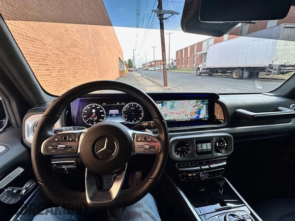 2023 Mercedes-Benz G 550 with VIN W1NYC6BJ8PX461153, listed as a Copart auction lot 44857515 with 17,287 mi miles and Non Repairable. Bid and sale history available at DreamBid. Image 11.