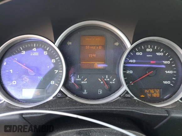 2005 Porsche Cayenne S with VIN WP1AB29P05LA65266, listed as a Copart auction lot 54900635 with 147,672 mi miles and Salvage title. Bid and sale history available at DreamBid. Image 9.