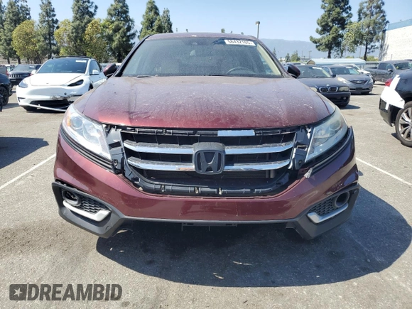 2014 Honda Crosstour EX-L z VIN 5J6TF1H50EL002025, wystawiony jako Copart lot #58432165 z przebiegiem Nie podano mil oraz Szkoda całkowita • Salvage title. Historia ofert i sprzedaży dostępna na DreamBid. Obrazek 5.