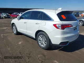 2017 Acura RDX Technology with VIN 5J8TB3H51HL007558, listed as a IAAI auction lot 41570481 with 96,546 mi miles and . Bid and sale history available at DreamBid. Image 3.