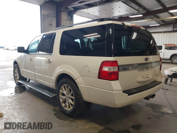 2015 Ford Expedition Max Limited with VIN 1FMJK2ATXFEF10303, listed as a IAAI auction lot 41999970 with 186,868 mi miles and . Bid and sale history available at DreamBid. Image 3.