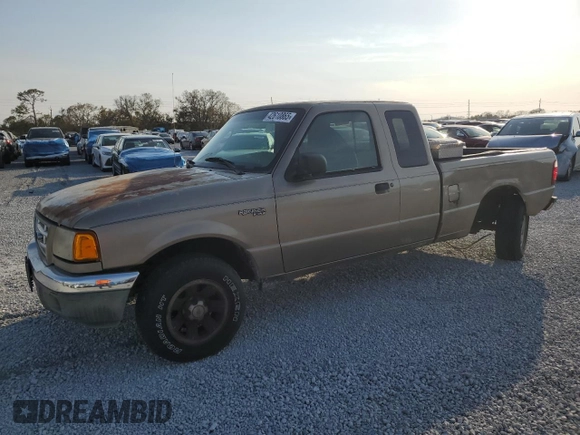 2003 Ford Ranger XL Fleet with VIN 1FTYR44V63PA89770, listed as a Copart auction lot 42610865 with 75,339 mi miles and Salvage title. Bid and sale history available at DreamBid. Image 1.
